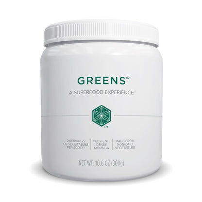 Isagenix Moringa Greens - Green Drink Powder with Antioxidants (Non-GMO, 10.6 oz, 30 Servings)