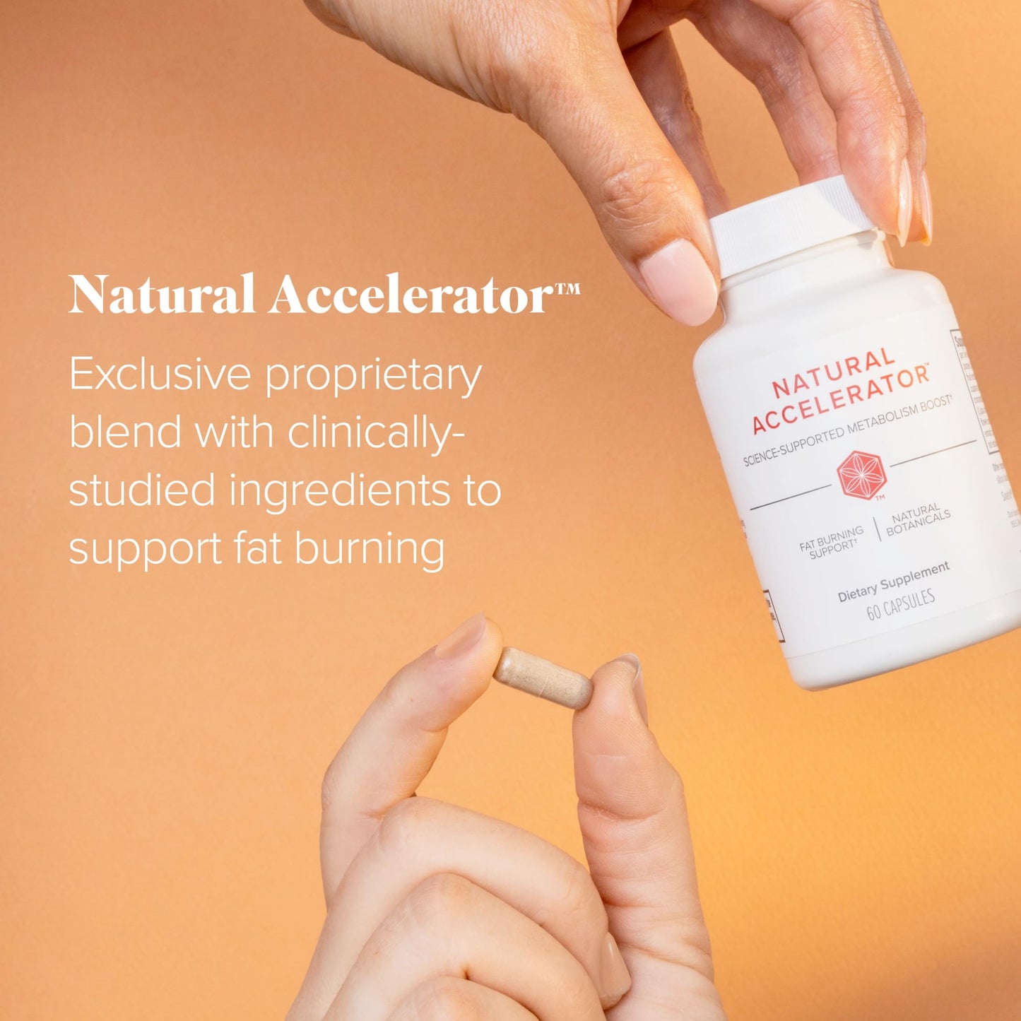 Isagenix Natural Accelerator New Blend - Metabolism Support with Sinetrol