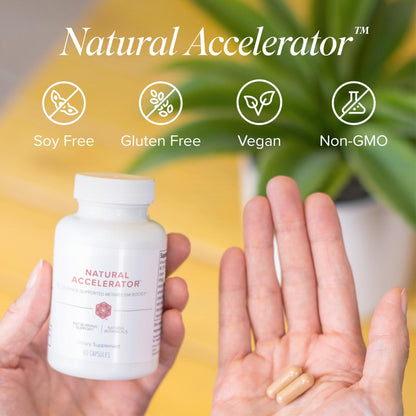 Isagenix Natural Accelerator New Blend - Metabolism Support with Sinetrol