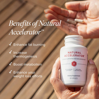 Isagenix Natural Accelerator New Blend - Metabolism Support with Sinetrol