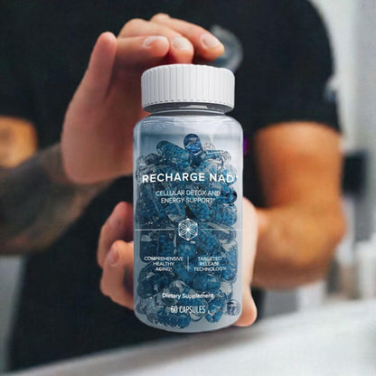Isagenix Recharge NAD - Cellular Detox, Healthy Aging & Energy Support (60 Ct)