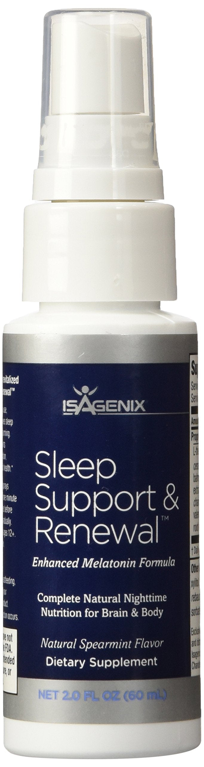 Isagenix Sleep Support & Renewal Spray, 2.0 fl oz / 60 mL