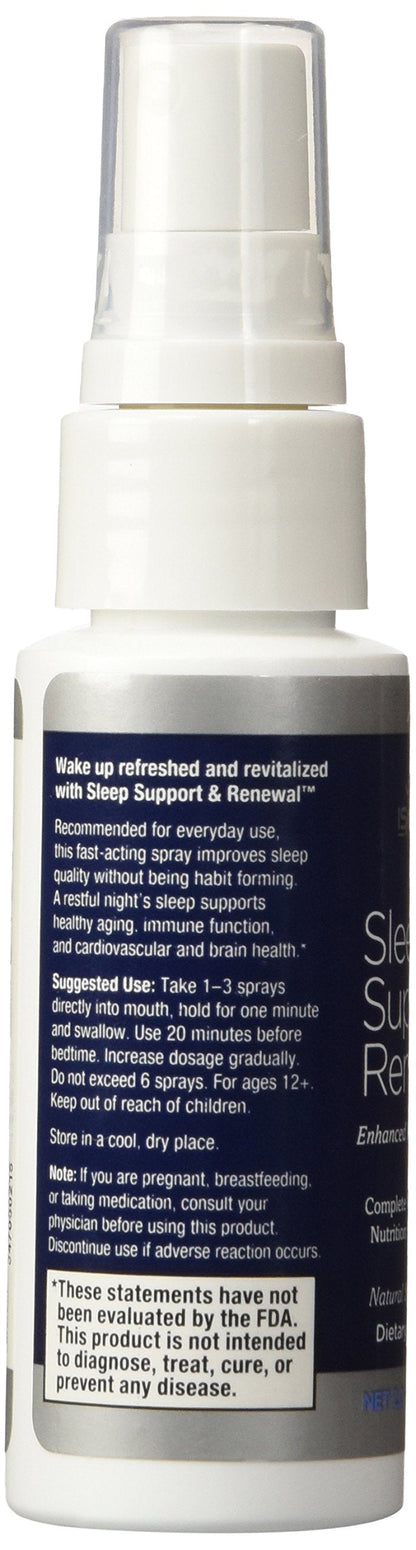 Isagenix Sleep Support & Renewal Spray, 2.0 fl oz / 60 mL