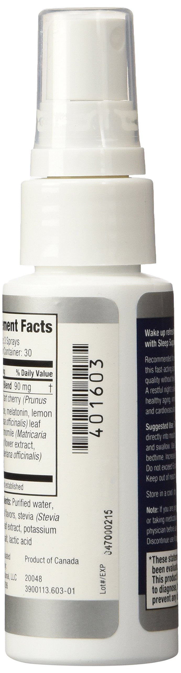 Isagenix Sleep Support & Renewal Spray, 2.0 fl oz / 60 mL
