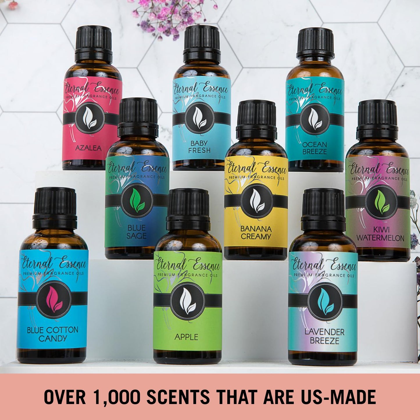 Eternal Essence Oils Island Getaway Set – 6 Premium Fragrance Oils (10ml each)