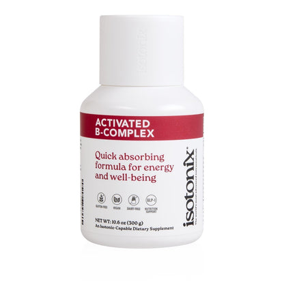 Isotonix Activated B Complex – Vegan B Vitamin Supplement for Energy, Stress Relief & Nervous System Health – Isotonic Drinkable Formula – 90 Servings