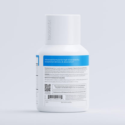 Isotonix® Digestive Enzymes with Probiotics | DigeZyme® Multi-Enzyme Complex & Lactospore® Bacillus Coagulans | Nutrient Absorption, Gut Balance & Digestive Health | Vegan, Gluten-Free | 90 Servings