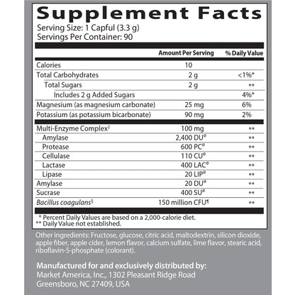 Isotonix® Digestive Enzymes with Probiotics | DigeZyme® Multi-Enzyme Complex & Lactospore® Bacillus Coagulans | Nutrient Absorption, Gut Balance & Digestive Health | Vegan, Gluten-Free | 90 Servings