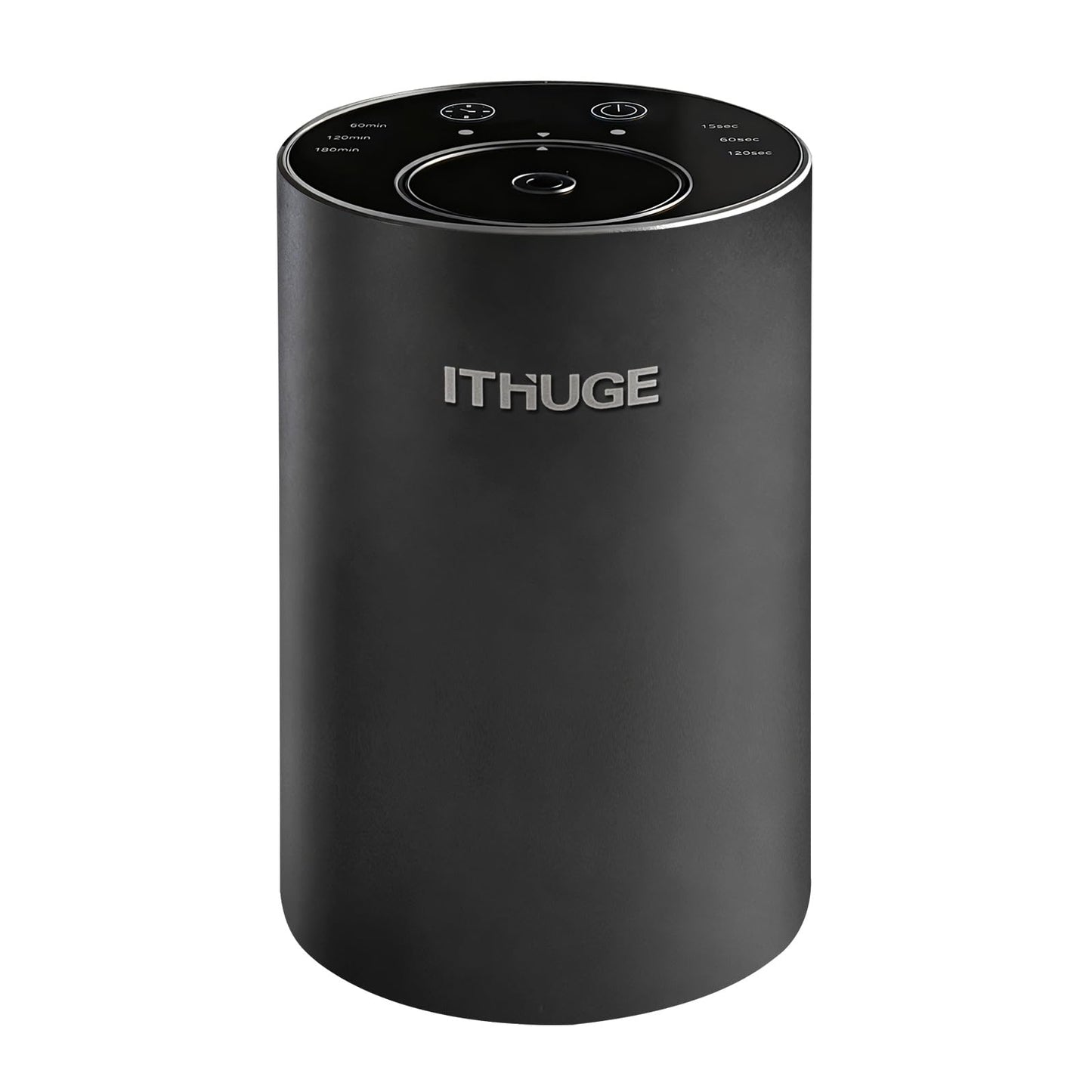 ITHUGE Waterless Essential Oil Diffuser - Portable, Battery-Operated, 20mL Bottle, 3 Mist Levels, 4 Timers