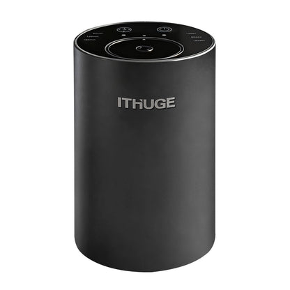 ITHUGE Waterless Essential Oil Diffuser - Portable, Battery-Operated, 20mL Bottle, 3 Mist Levels, 4 Timers