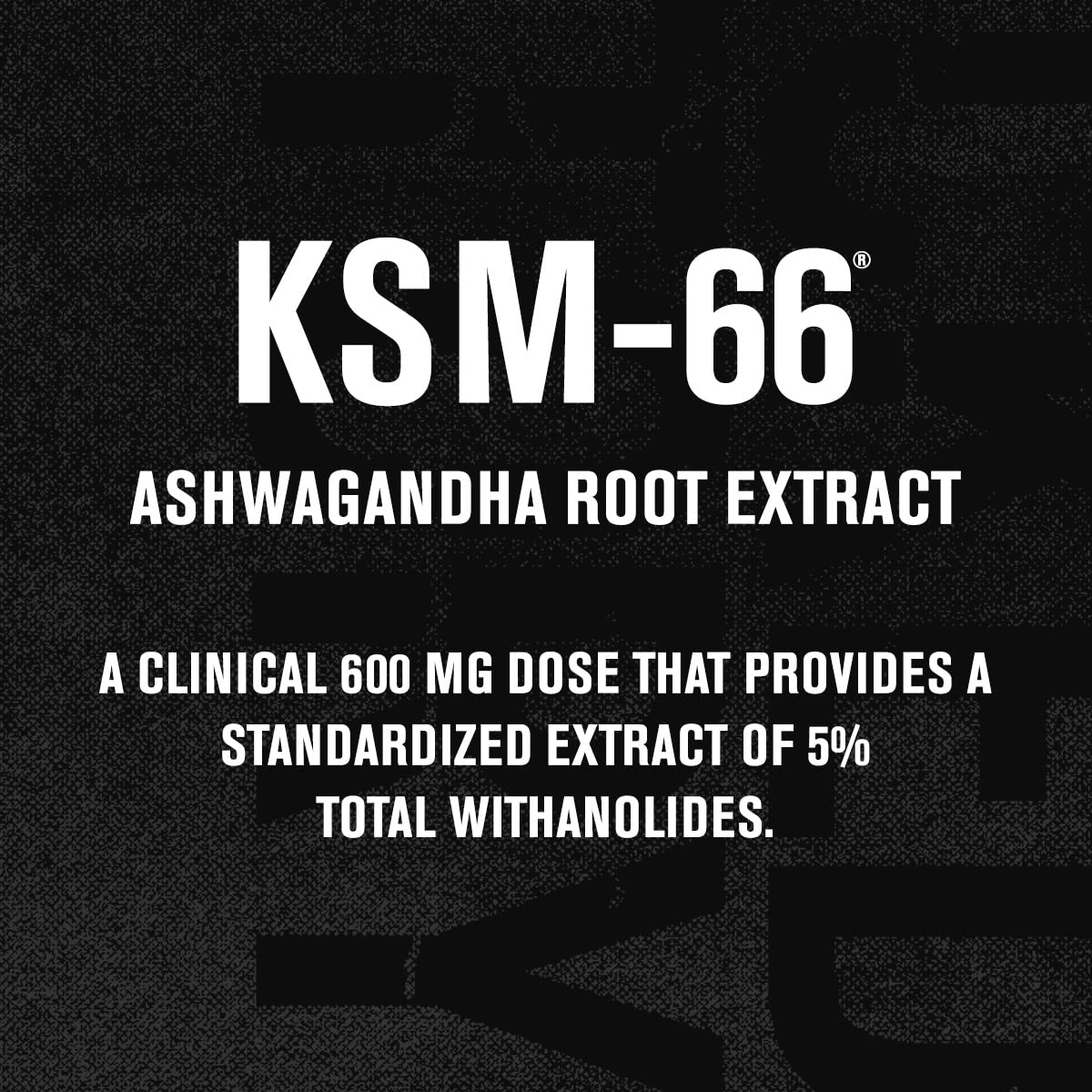 Jacked Factory KSM-66 Ashwagandha Root Extract - 60 Veggie Capsules | 5% Withanolides
