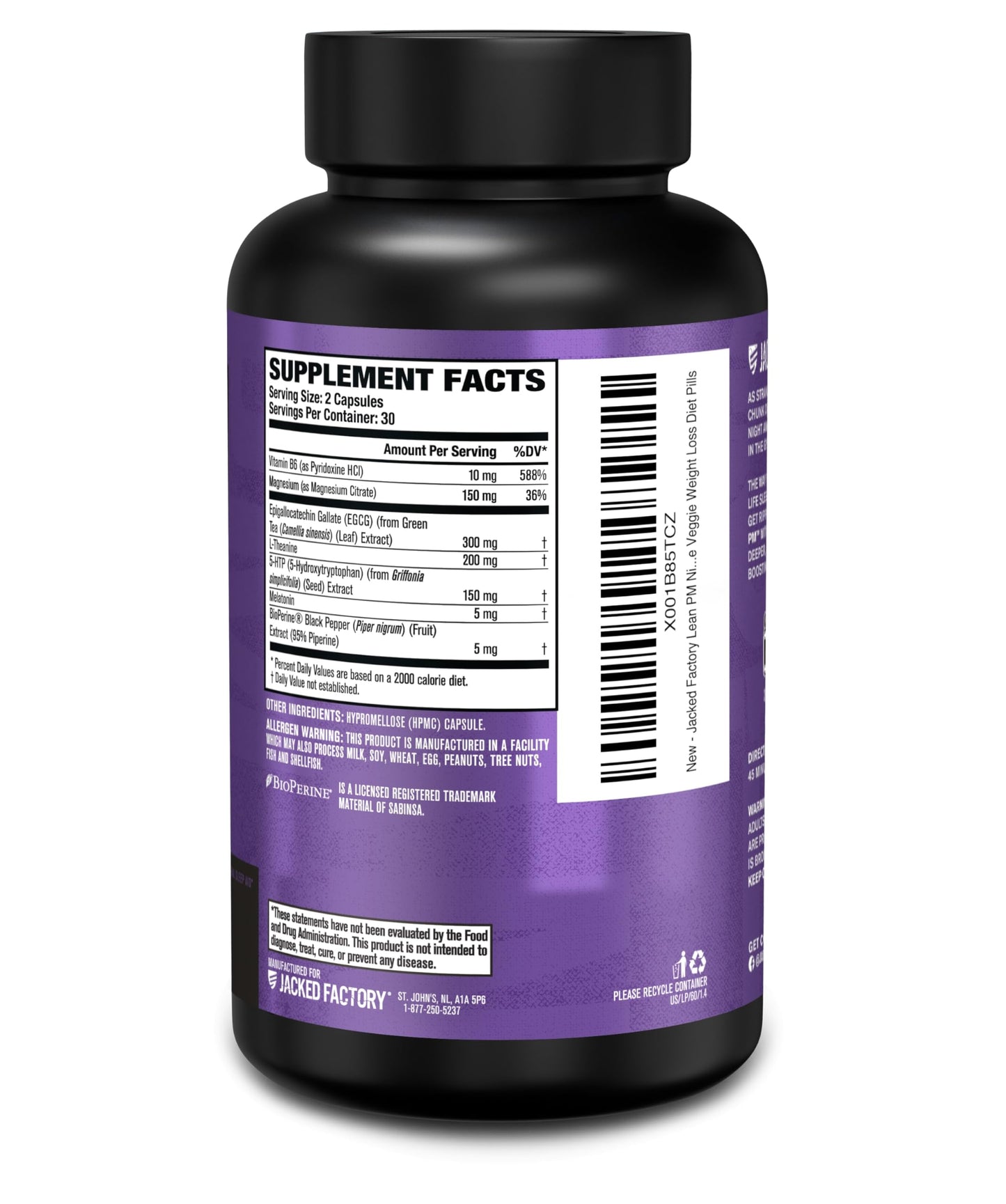 Jacked Factory Burn-XT + Lean-PM Kit — 24-Hour Fat Burning Stack