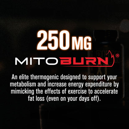Jacked Factory Burn-XT Max: High-Performance Thermogenic Fat Burner with PurCaf Caffeine, MitoBurn & Green Tea | 90 Capsules