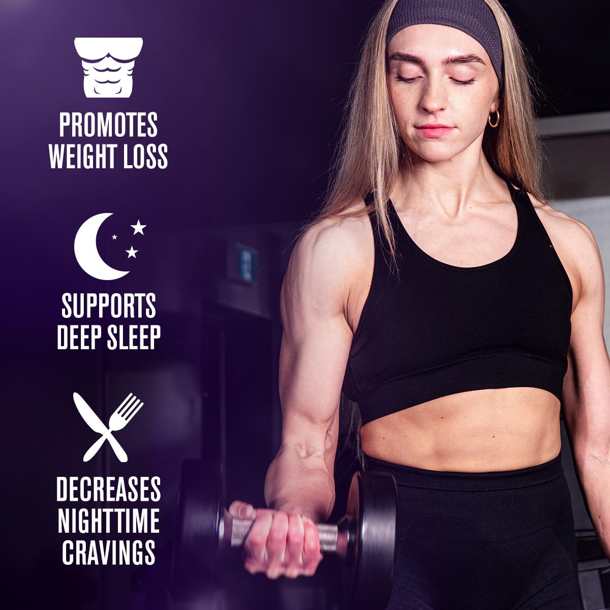 Jacked Factory Lean PM: Nighttime Fat Burner & Sleep Aid (120 Veggie Pills)