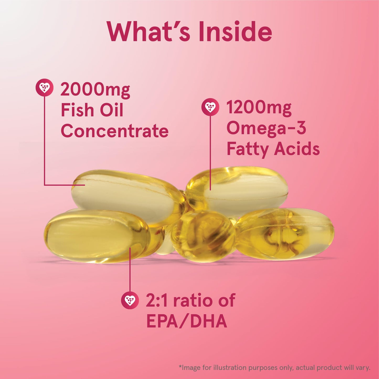 Jarrow Formulas EPA-DHA Balance, 1,200 mg Omega-3s, 240 Softgels | 120 Day Supply