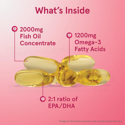 Jarrow Formulas EPA-DHA Balance, 1,200 mg Omega-3s, 240 Softgels | 120 Day Supply