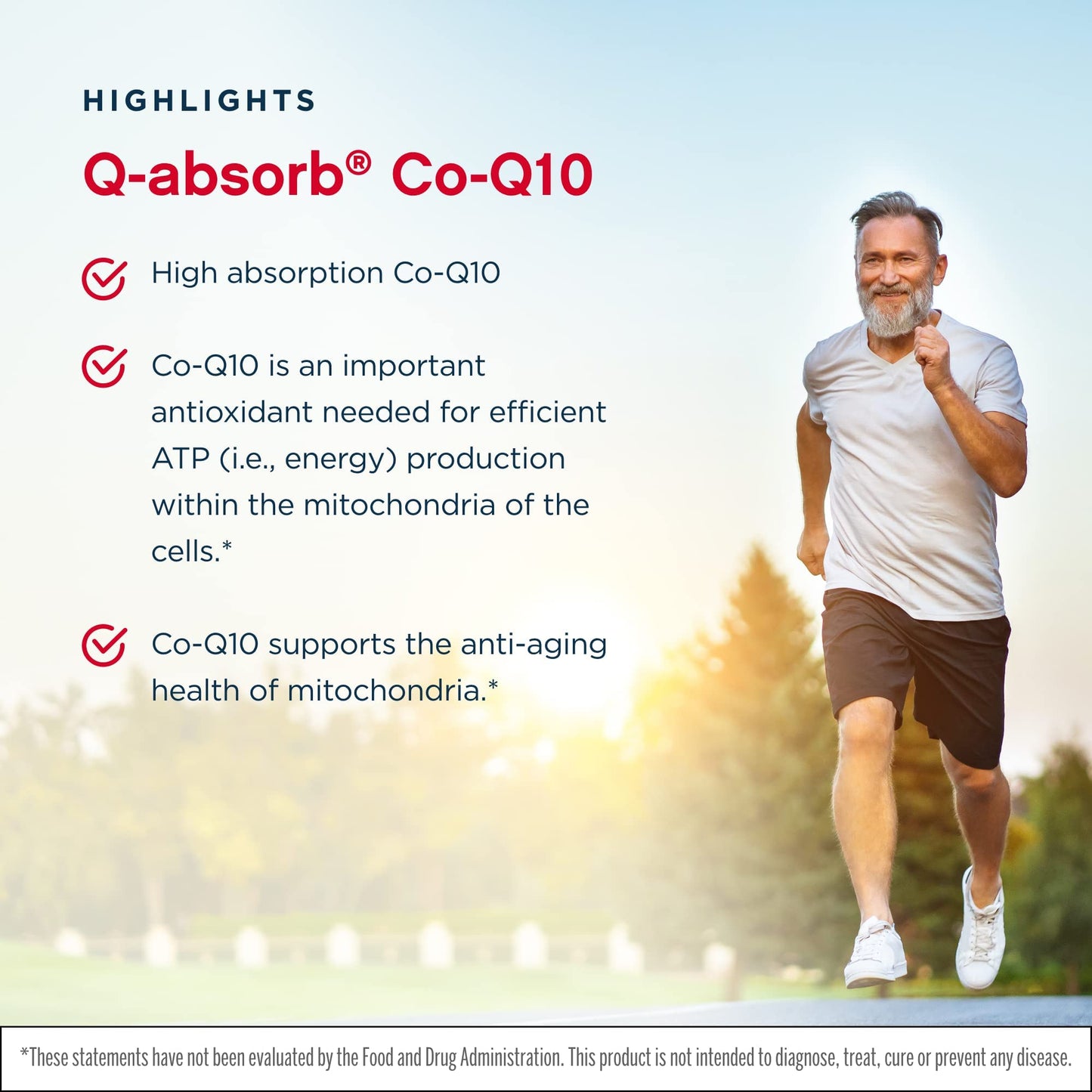 Jarrow Formulas Q-Absorb Co-Q10 100 mg | 60 Softgels, Pack of 2