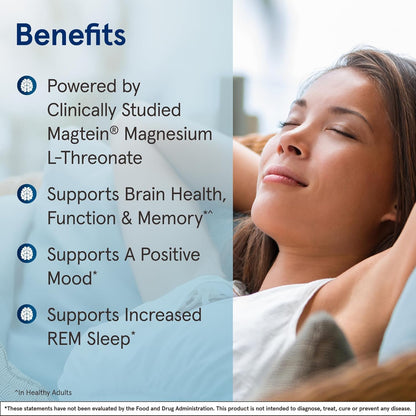 Jarrow Formulas MagMind with Magtein – 90 Capsules | Brain Health & Memory Support (30 Servings)