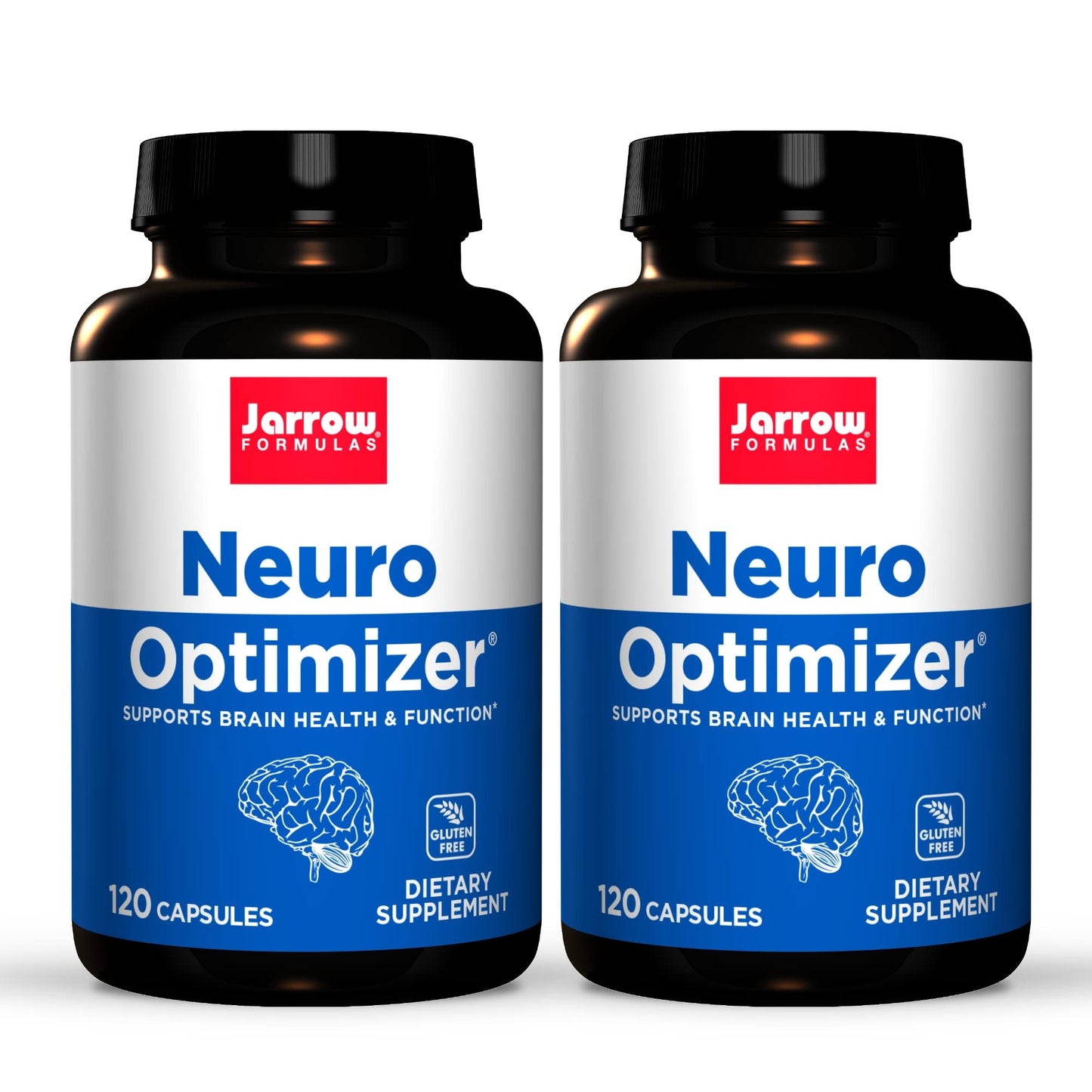 Jarrow Formulas Neuro Optimizer – 2-Pack, 120 Capsules | Brain Health