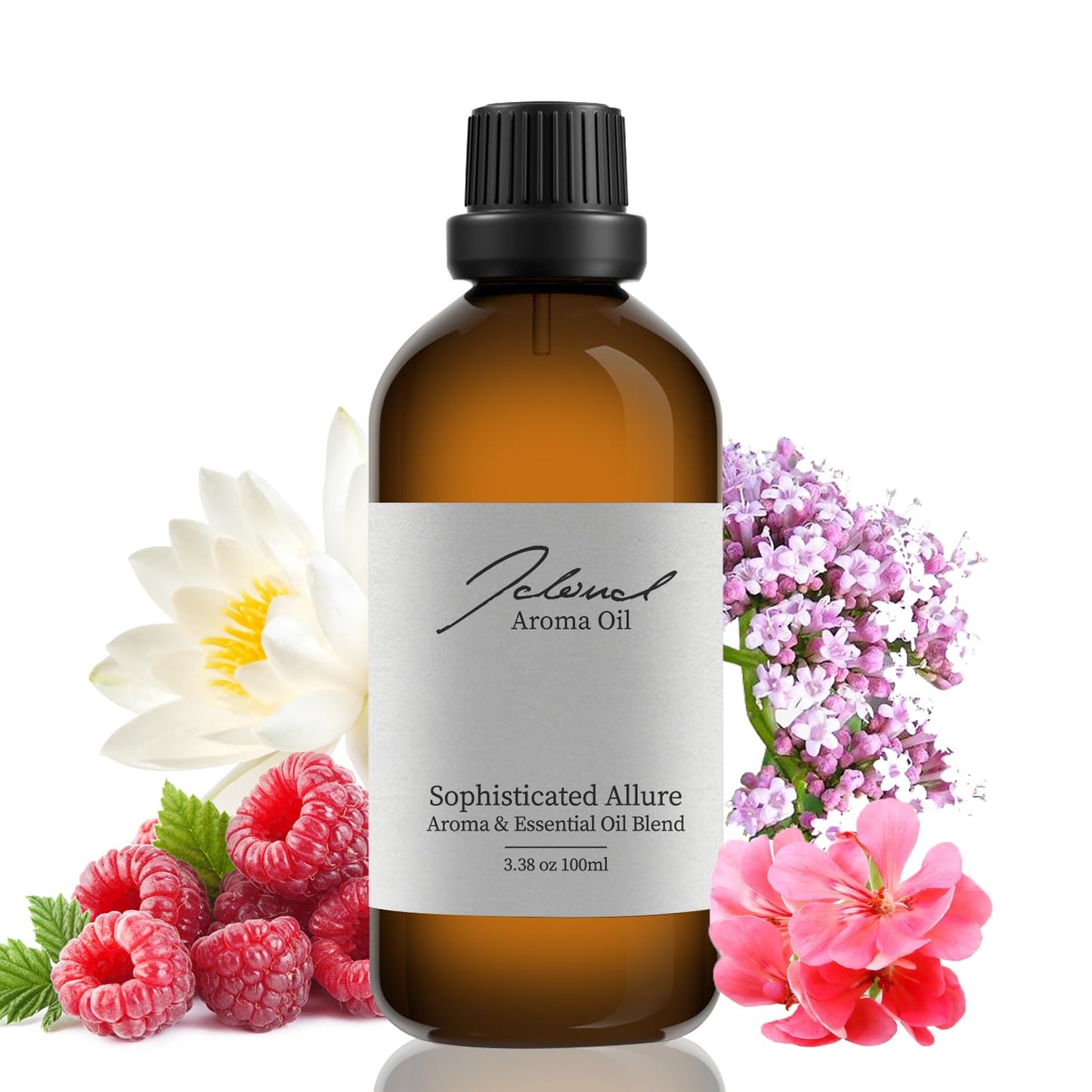 JCLOUD Sophisticated Allure Hilton-Inspired Diffuser Oil - Jasmine & Cinnamon, 100mL