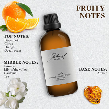 JCLOUD Karth Essential Oil for Air Machine | Hotel Scent Diffuser Oil 100mL