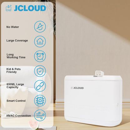 JCLOUD Smart Scent Air Machine for Home & Hotel – Cold Air Technology Diffuser 850ML (Covers Up To 4500 sq ft)