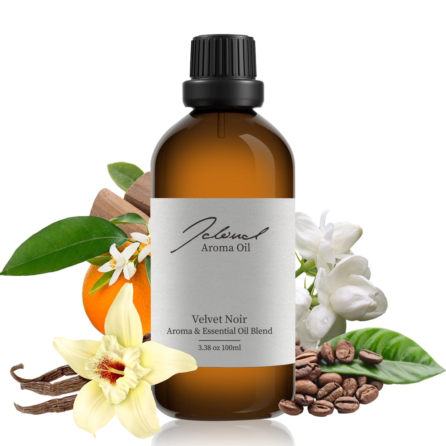 JCLOUD Velvet Noir Essential Oil for Scent Air Machine | Luxury Diffuser Oil 100mL