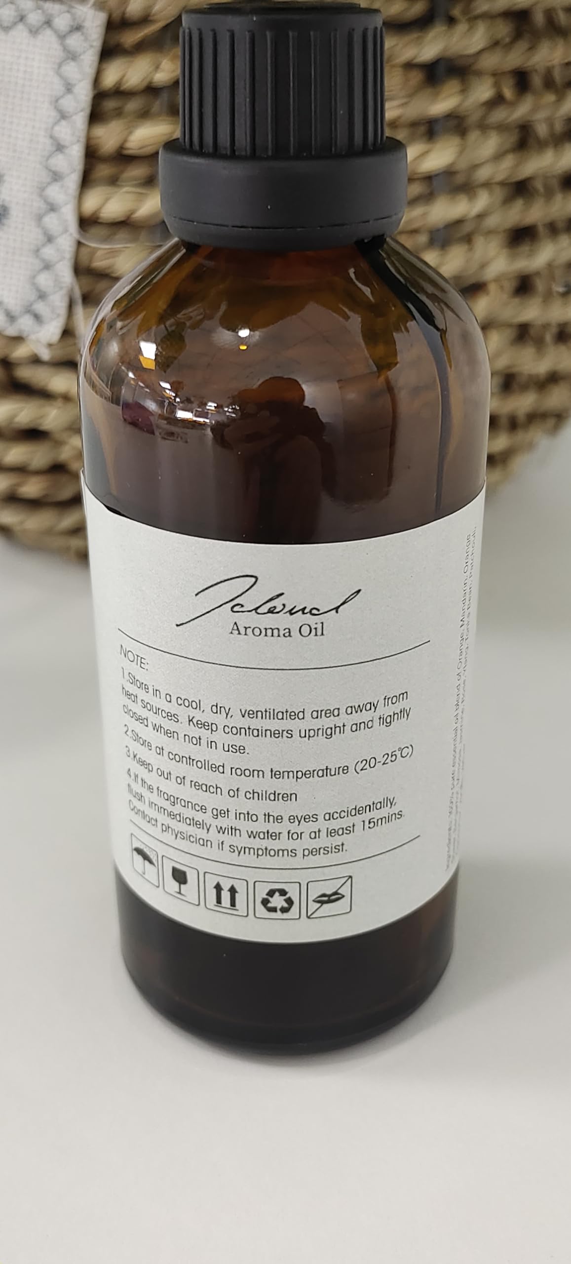 JCLOUD Enchanted Dreams Essential Oil | Hotel Scent Diffuser Oil with Bergamot, Rose, Jasmine and Vanilla (100mL)