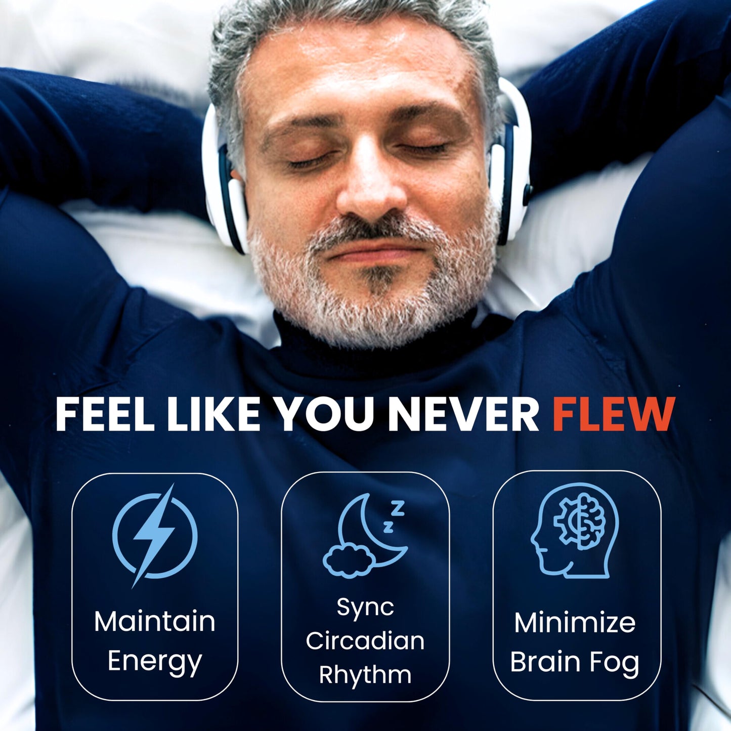 Jet Lag Remedy for Travel | Energy + Immunity + Swelling | Jetlag Relief Pills Based on Science (No Homeopathic) Maximize Vacation or Business Trip - Hailed As Long Airplane Flight Must Haves