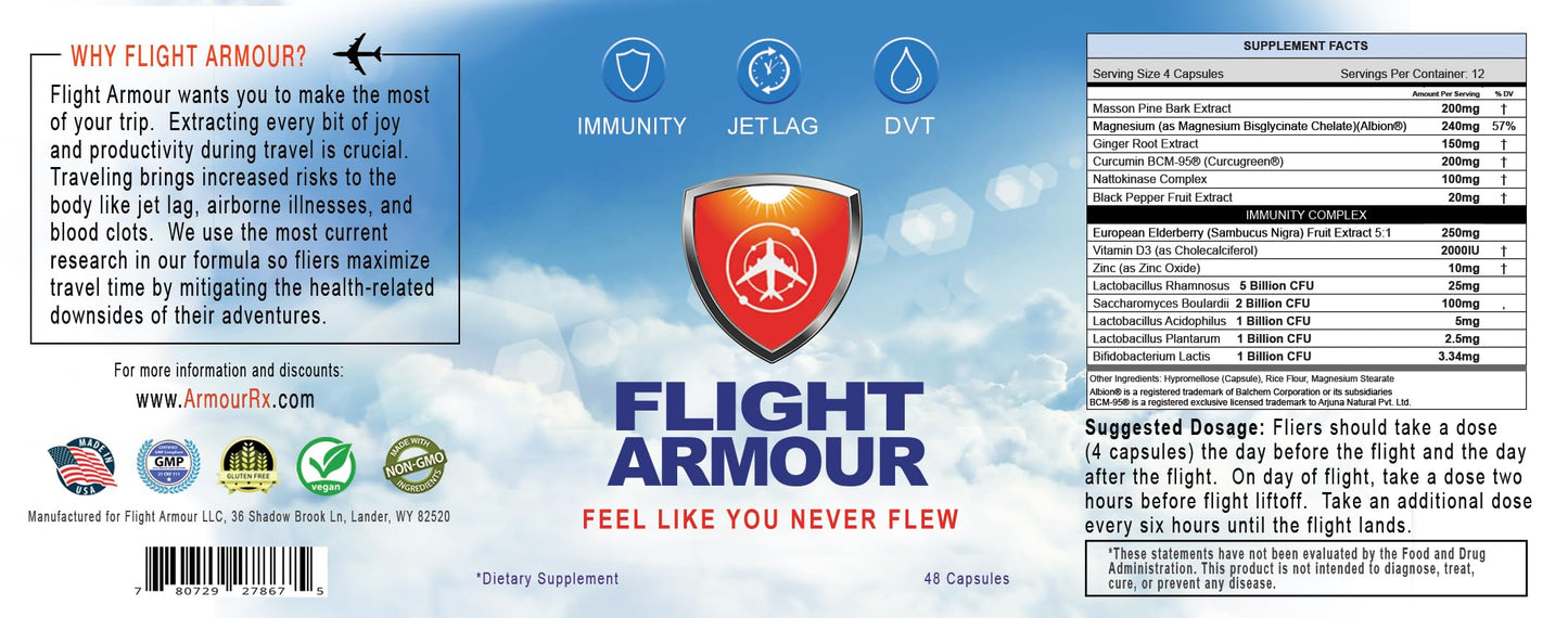 Jet Lag Remedy for Travel | Energy + Immunity + Swelling | Jetlag Relief Pills Based on Science (No Homeopathic) Maximize Vacation or Business Trip - Hailed As Long Airplane Flight Must Haves
