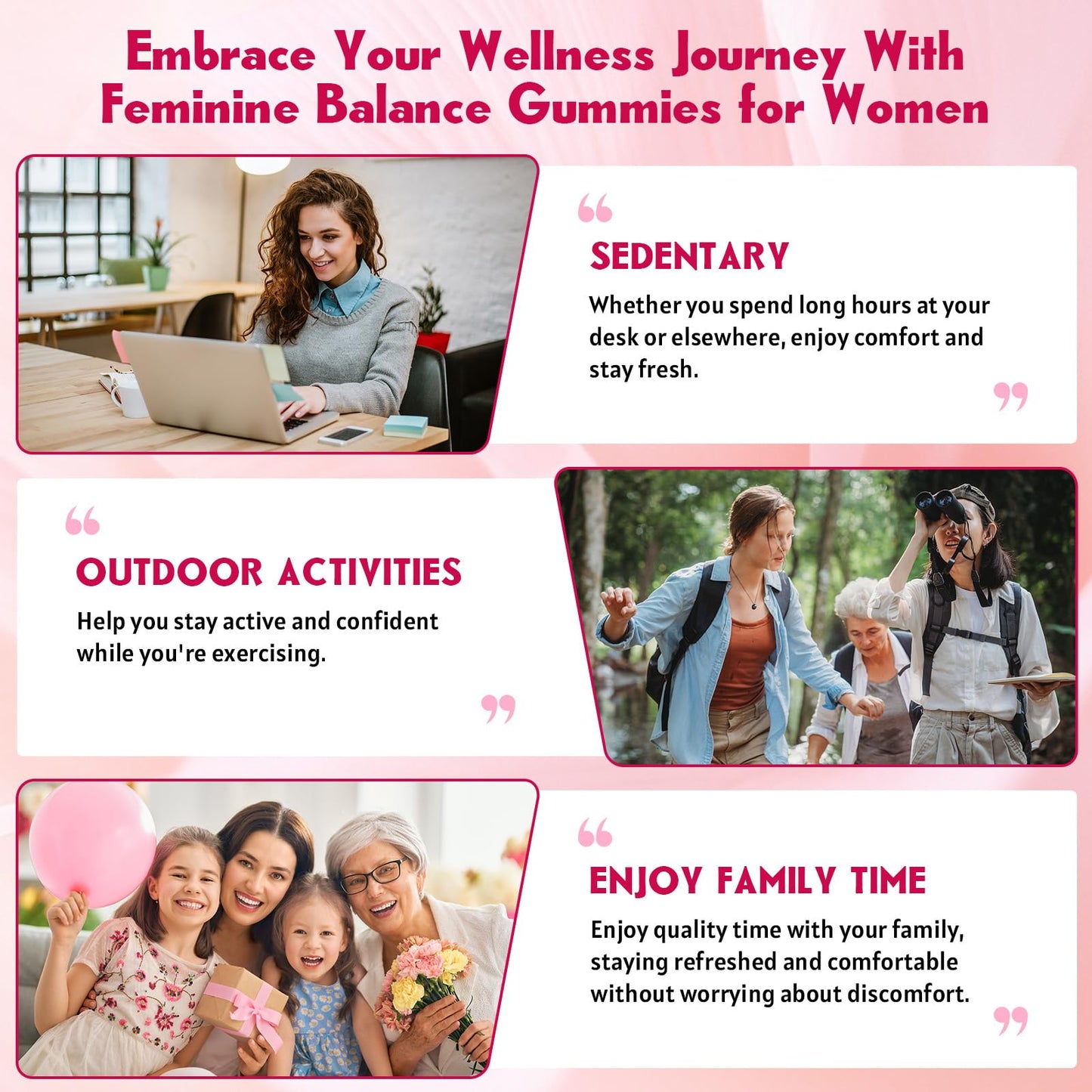JIANKYTZ Feminine Balance Gummies for Women - Vaginal Health & Digestive Support
