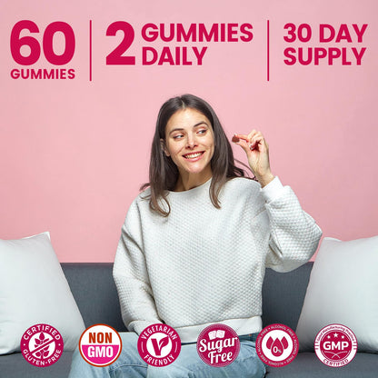 JIANKYTZ Feminine Balance Gummies for Women - Vaginal Health & Digestive Support