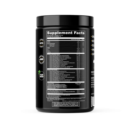 Jocko Fuel Daily Greens Powder – Premium Organic Greens with Probiotics (30 Servings)
