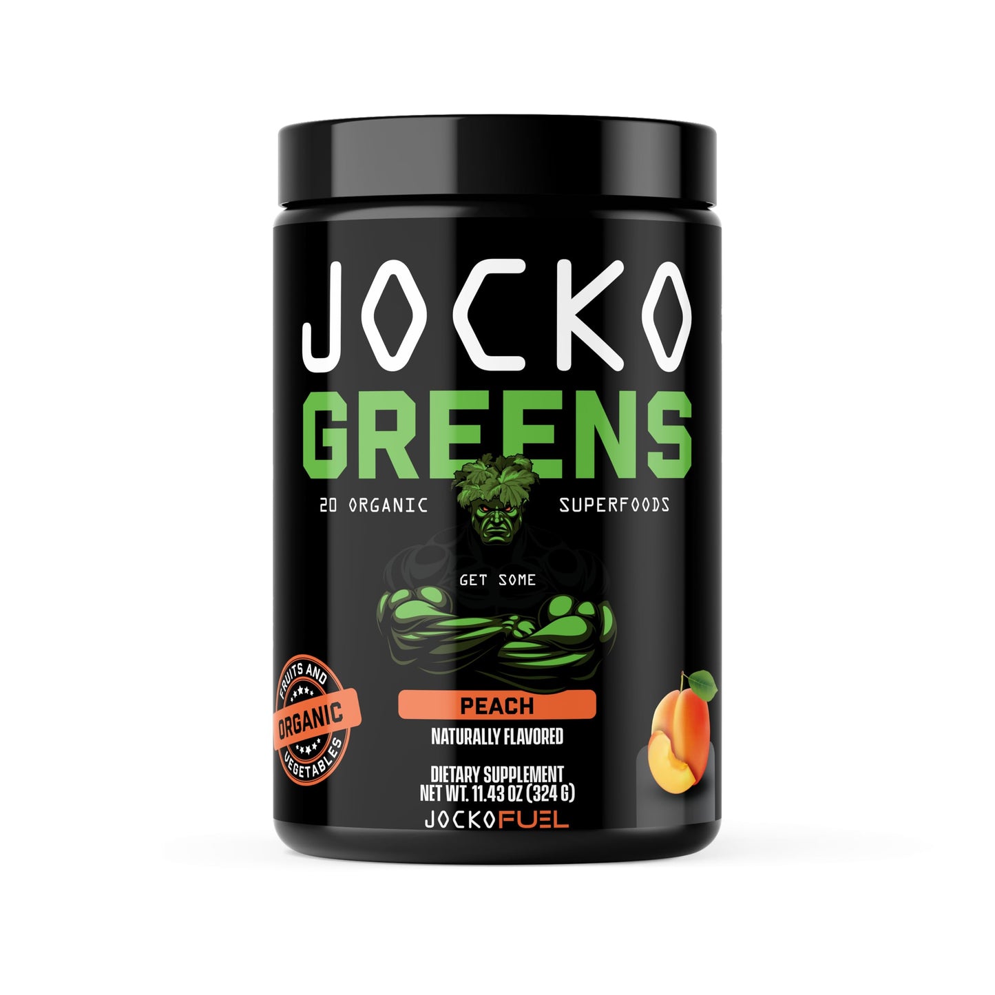 Jocko Fuel Daily Greens Powder – Organic Greens Superfood for Digestion and Immune Support | 30 Servings