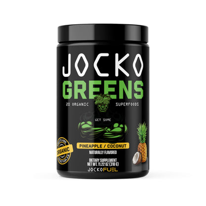 Jocko Fuel Daily Greens Powder – Premium Organic Greens with Probiotics (30 Servings)