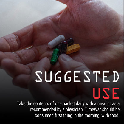 Jocko Fuel TIME WAR Multivitamin – NAD Support for Healthy Aging & Energy