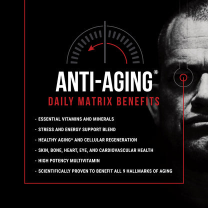 Jocko Fuel TIME WAR Multivitamin – NAD Support for Healthy Aging & Energy