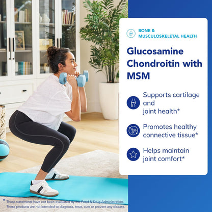 Pure Encapsulations Glucosamine Chondroitin with MSM – Joint Health Support, Gluten-Free & Non-GMO – 120 Capsules