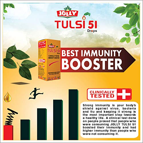 Jolly Tulsi 51 Drops Natural Immunity Booster – 30 ml | Jolly Pharma