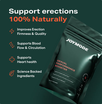 JOYMODE Performance Booster: Arginine Nitrate, L-Citrulline & Ginseng for Nitric Oxide