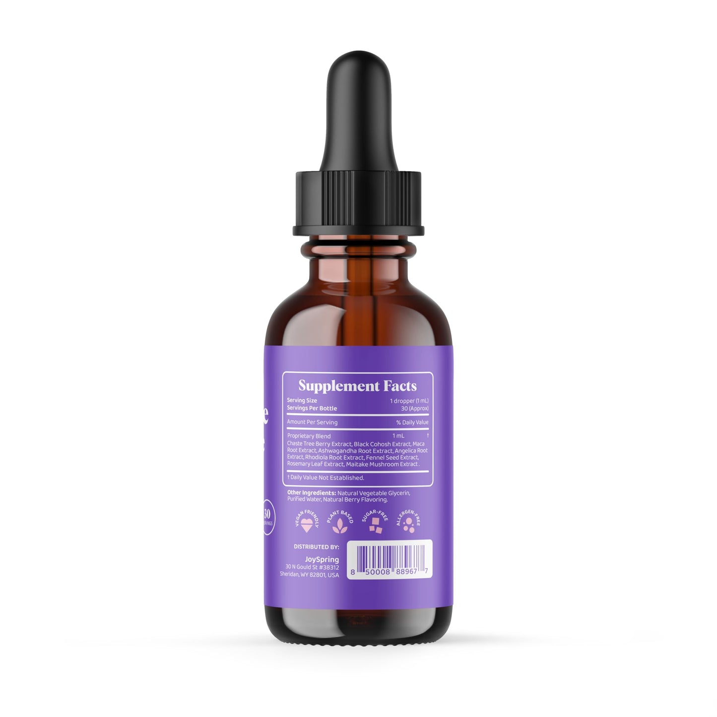 JoySpring Hormone Balance for Women - Black Cohosh, Menopause & PMS Relief