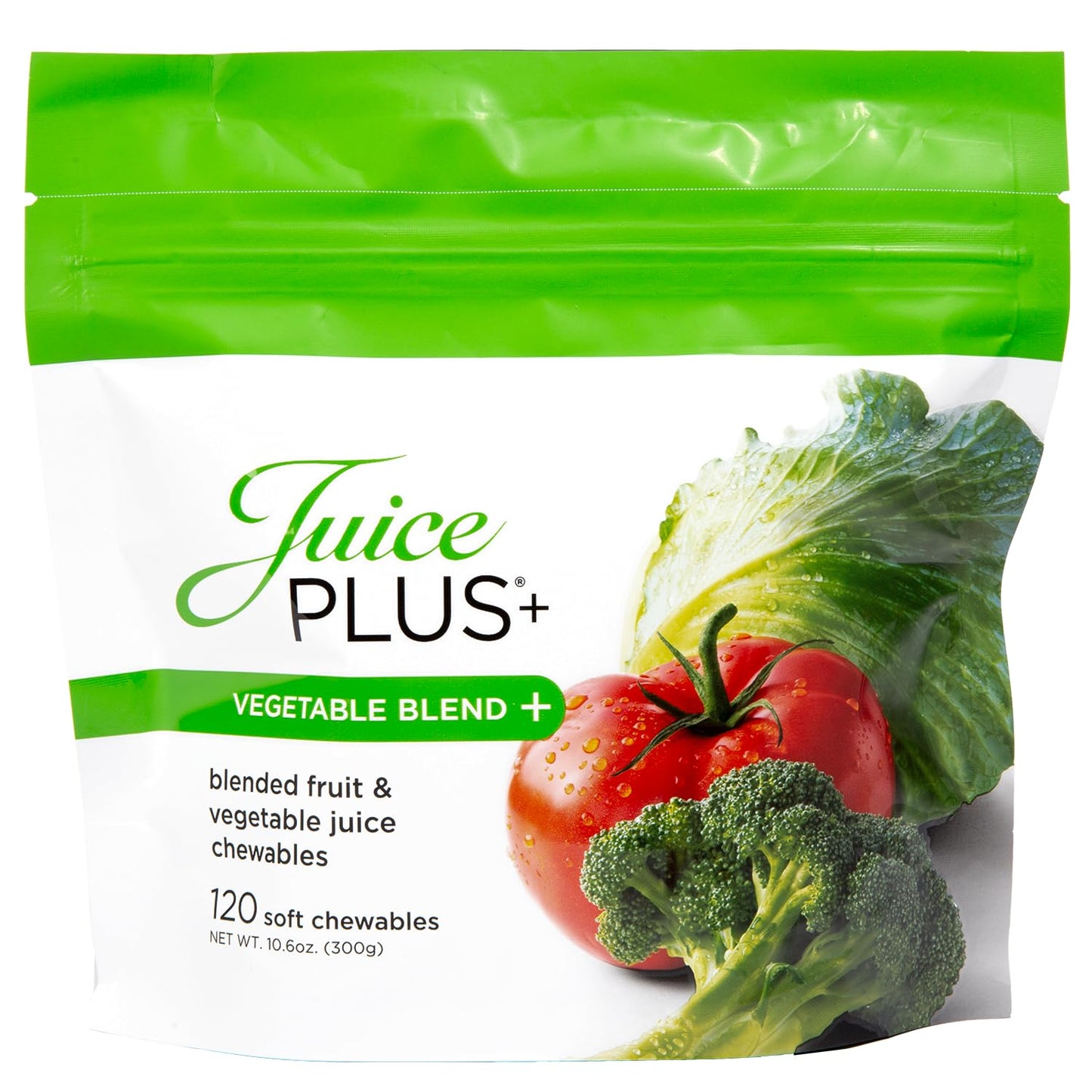 Juice Plus+ Vegetable Blend Soft Chews – Vegan Gummies with 11 Vegetables | 1-Month Supply