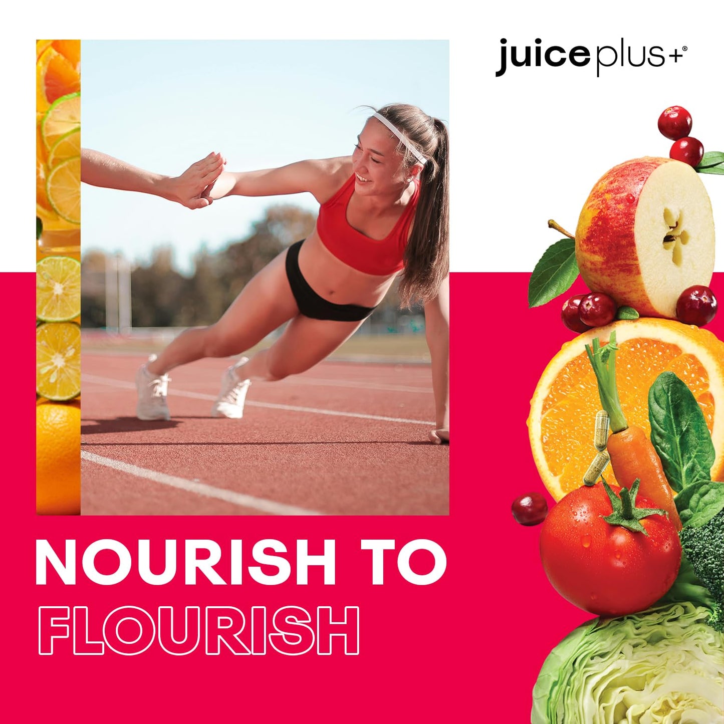 Juice Plus+ Fruit & Vegetable Blend: 20 Fruits & Veggies, 2 Bottles, 60 Fruit Servings & 60 Veg Servings