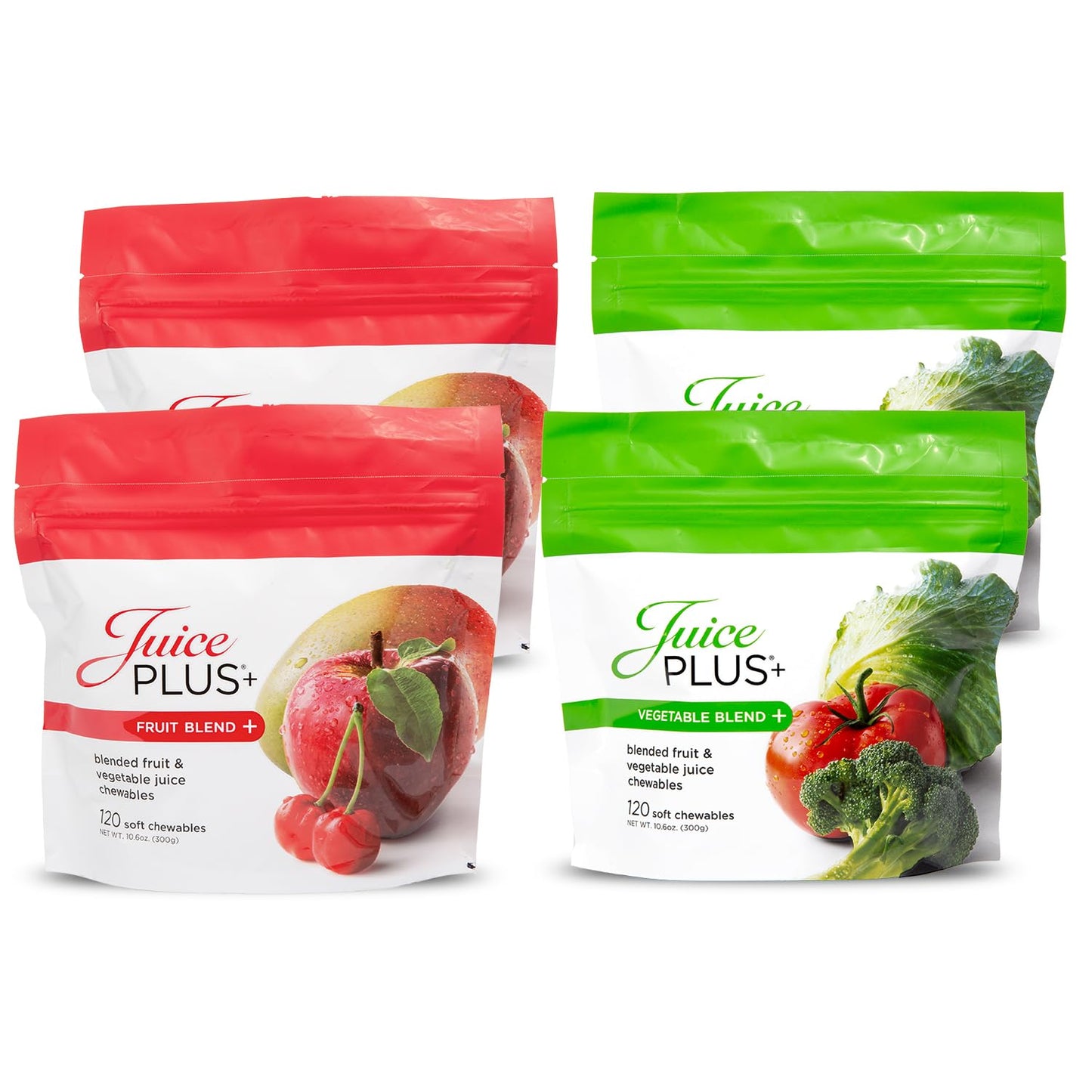 Juice Plus+ Fruit & Vegetable Blend Soft Chews – Vegan Gummies for Adults & Kids
