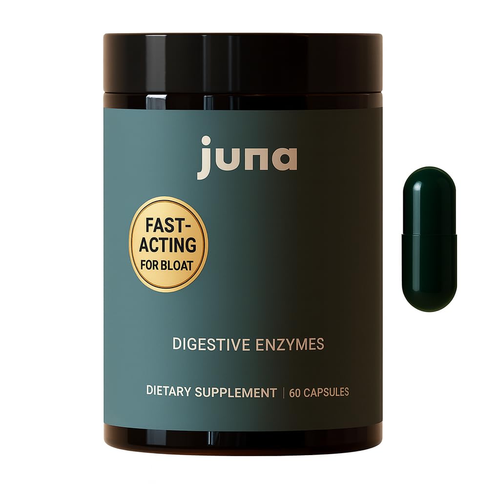Juna Detox: Fast-Acting Digestive Enzymes & Probiotic for Bloat, Gas & Digestive Comfort