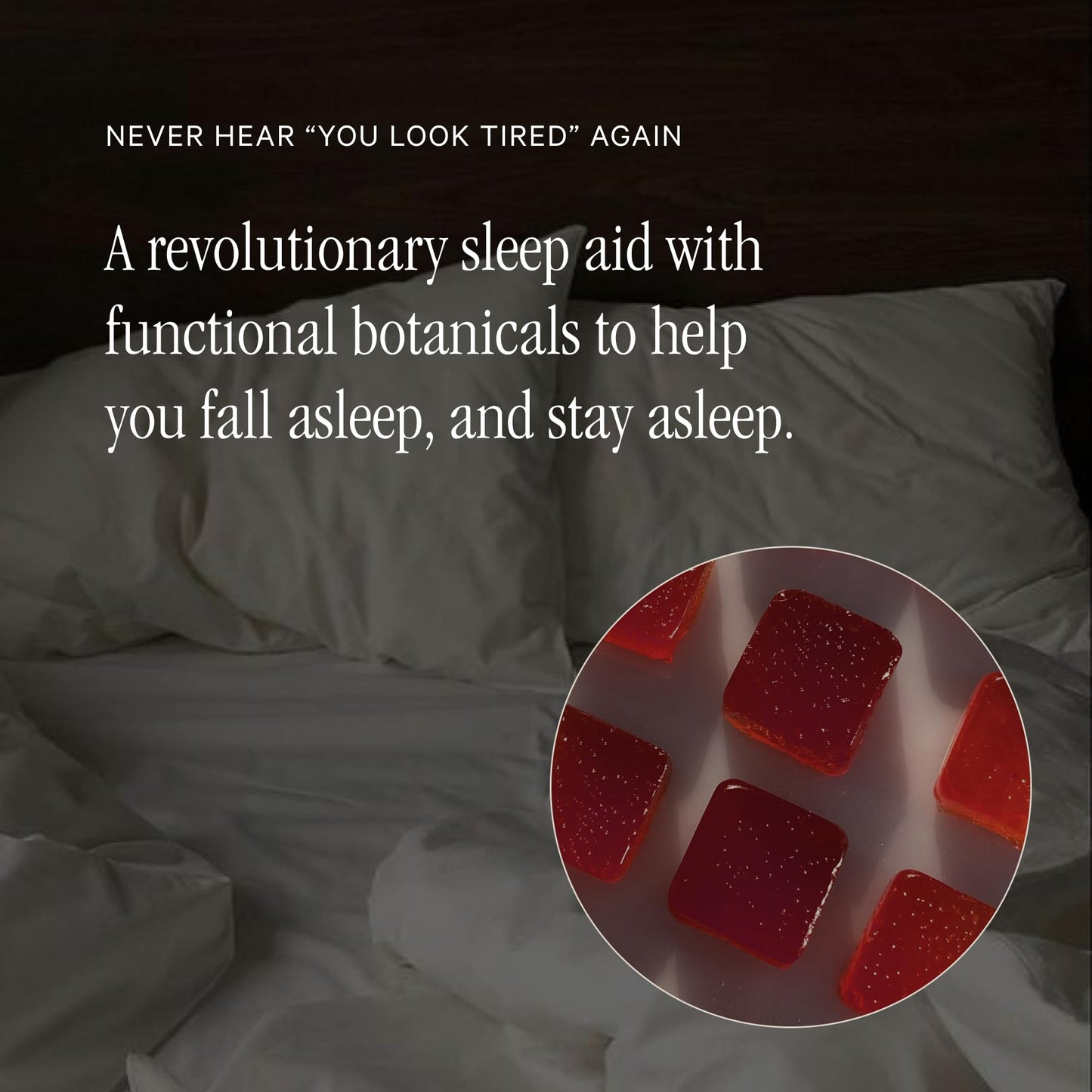 Juna Nightcap Sleep Gummies — Sugar-Free, All-Natural Sleep Aid with Low-Dose Melatonin