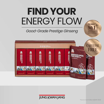 JungKwanJang Korean Red Ginseng Pure Extract – Premium Grade, 30 Count