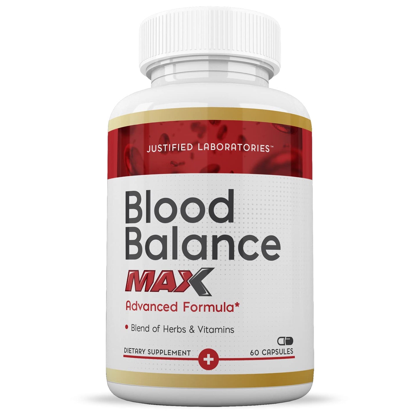 Justified Laboratories Blood Balance Max 1295MG – 2 Pack (120 Capsules)