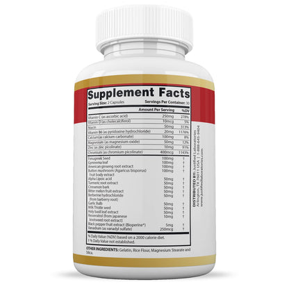 Justified Laboratories Blood Balance Max 1295MG 3-Pack - 180 Capsules