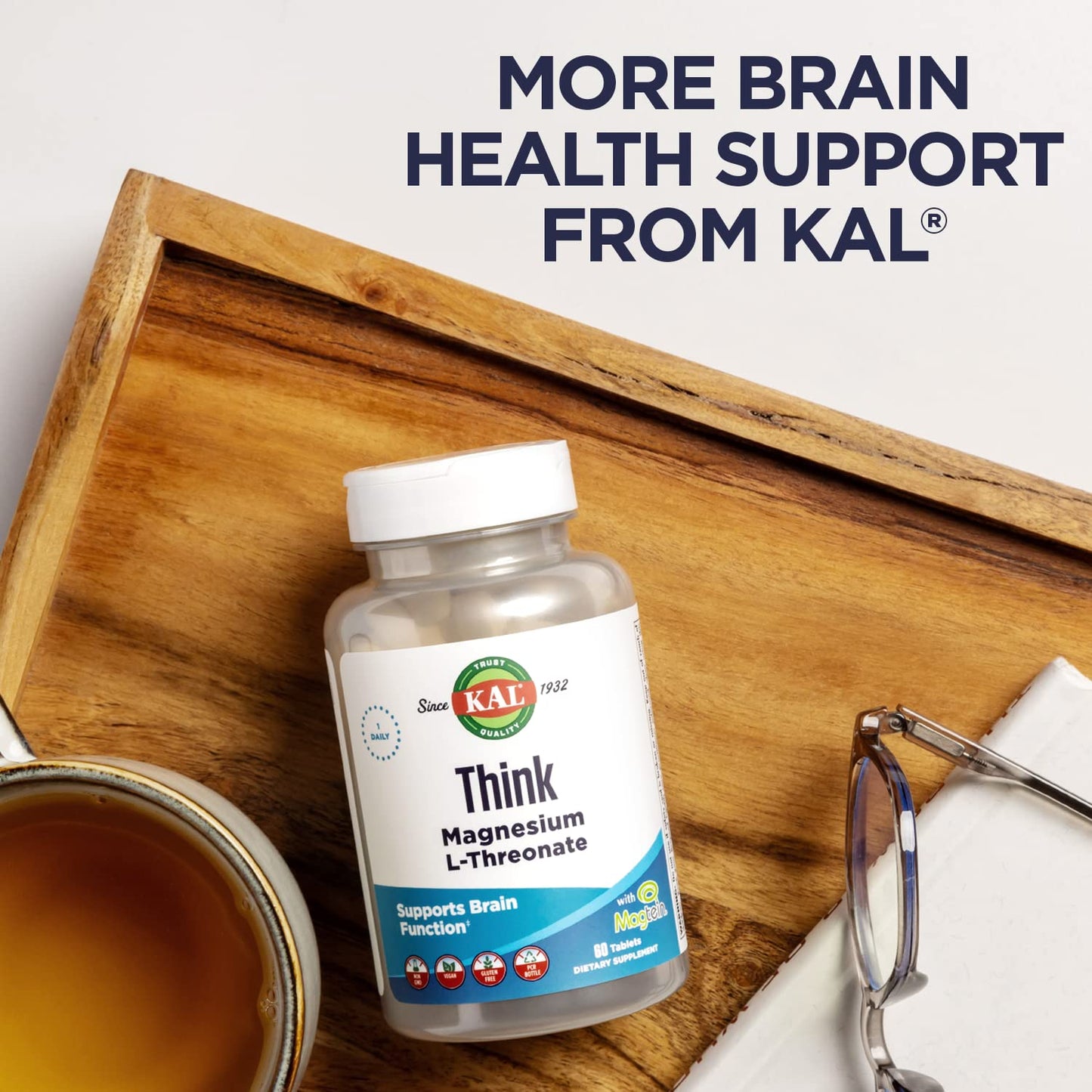 KAL Inositol Powder 550mg – Brain Health, Mood Support & Cellular Health – Approx. 408 Servings, 8oz
